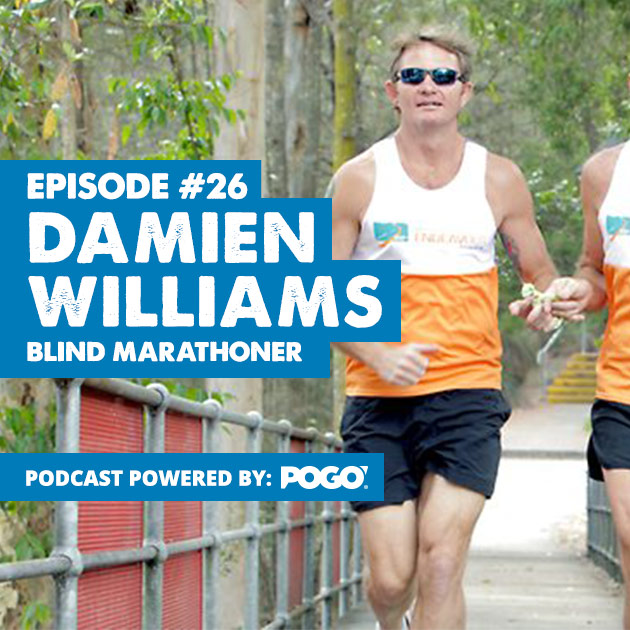 Podcast Episode 26: Interview with Damien Williams – Blind Marathoner