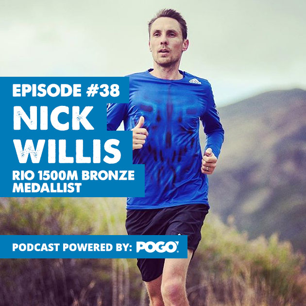 Podcast Episode 38: Interview with Nick Willis – Rio 1500m Bronze Medallist