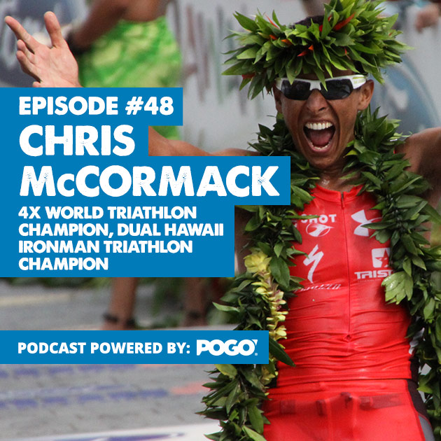 Podcast Episode 48: Interview with Chris McCormack – 4 x World Triathlon Champion, Dual Hawaii Ironman Triathlon Champion